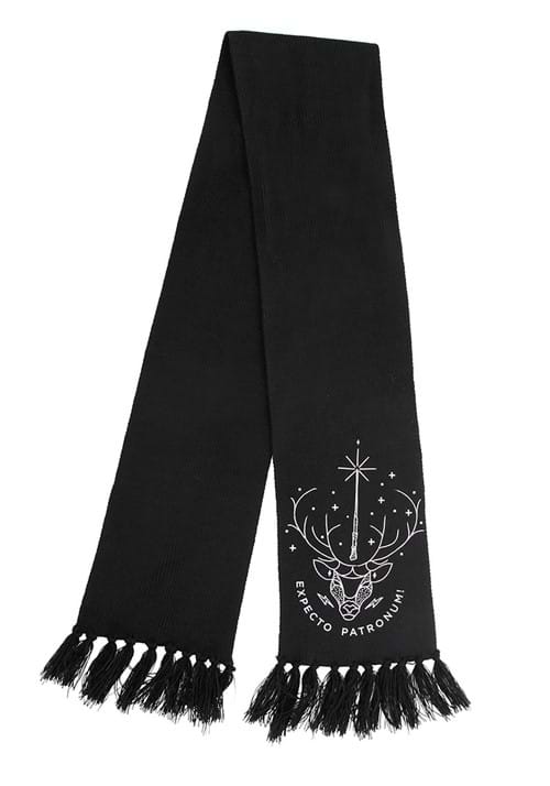 Harry Potter Patronus Glow Knit Scarf - US 8865