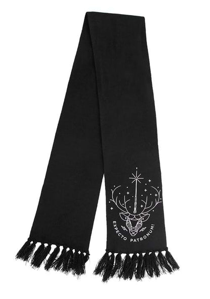 Harry Potter Patronus Glow Knit Scarf - US 8865