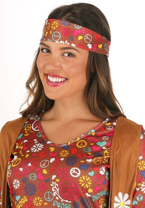 Women's Peace & Love Hippie Costume - US 2010