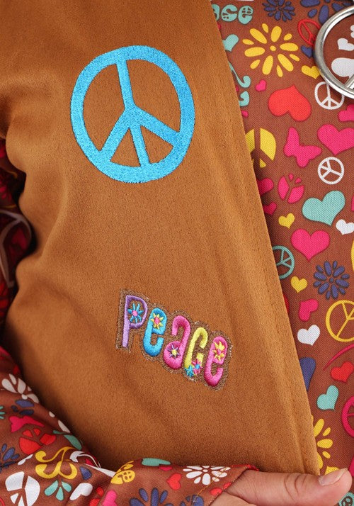 Plus Size Peace & Love Costume - US 6404