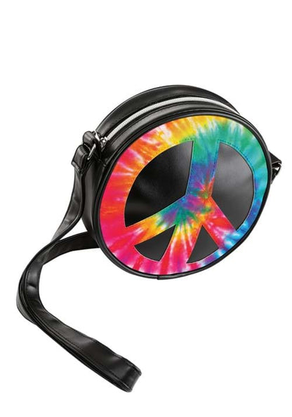 Peace Sign Hippie Costume Purse - US 1776