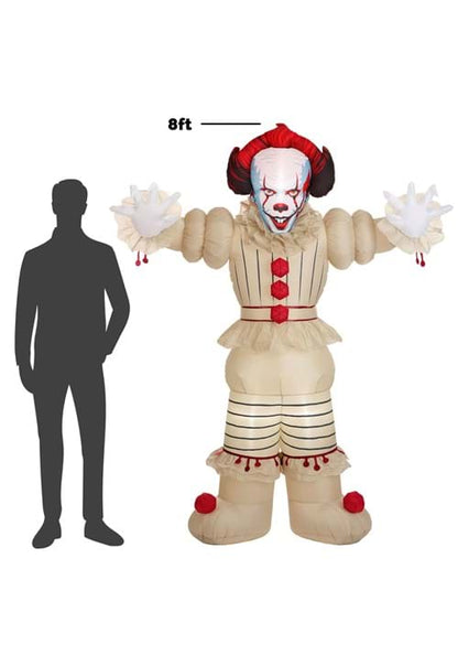 8FT Pennywise Large Inflatable Decoration - US 4392