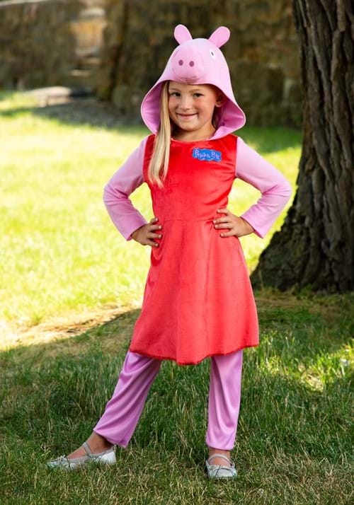 Peppa Pig Girl's Long Sleeve Costume - US 0757