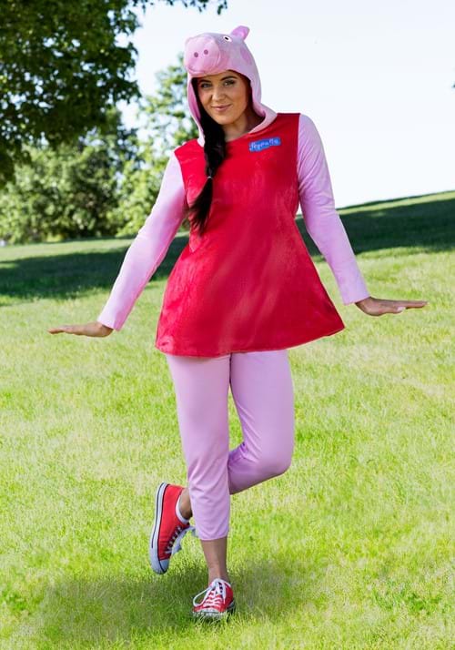 Deluxe Peppa Pig Costume for Women - US 8897
