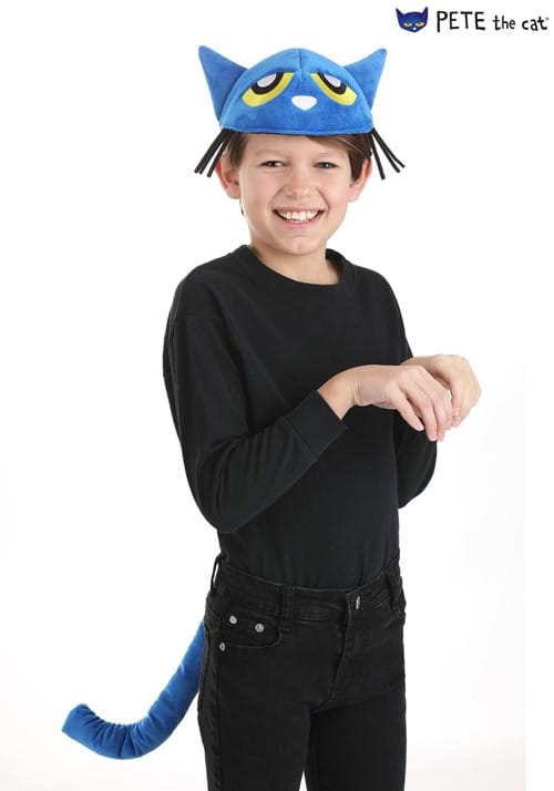 Pete the Cat Face Headband and Tail Costume Kit - US 3817
