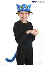 Pete the Cat Face Headband and Tail Costume Kit - US 3817