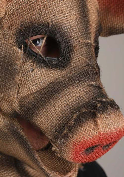 Pig Scarecrow Mouth Mover Mask - US 8620