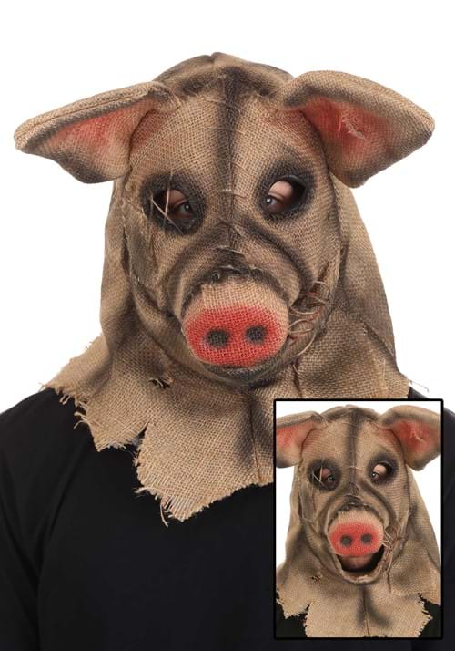 Pig Scarecrow Mouth Mover Mask - US 8620