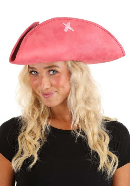 Pink Tricorn Hat for Adults - US 4977
