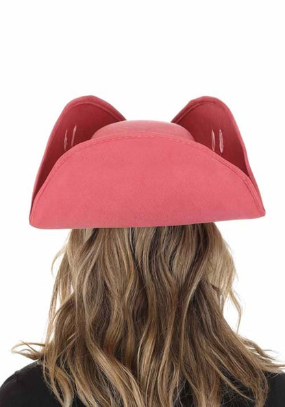 Pink Tricorn Hat for Adults - US 4977