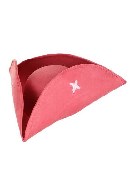 Pink Tricorn Hat for Adults - US 4977
