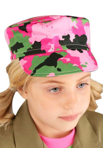 Pink Camo Army Girl's Costume - US 7068