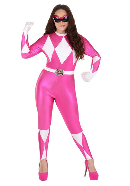 Pink Ranger Sassy Bodysuit Costume - US 8805