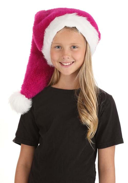 Extra Long Pink Santa Hat - US 5727