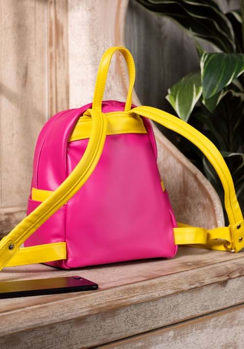 Power Rangers Pink & Yellow Mini Backpack - US 3010