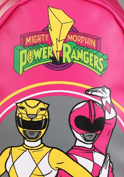 Power Rangers Pink & Yellow Mini Backpack - US 3010