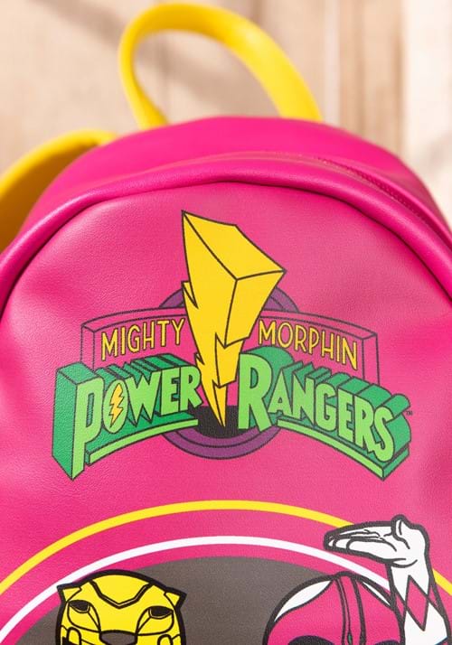Power Rangers Pink & Yellow Mini Backpack - US 3010