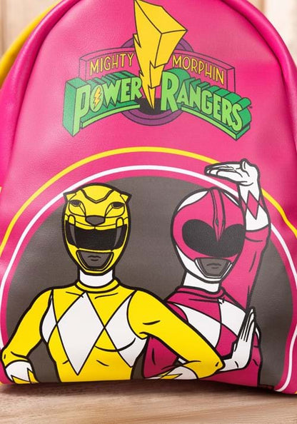 Power Rangers Pink & Yellow Mini Backpack - US 3010
