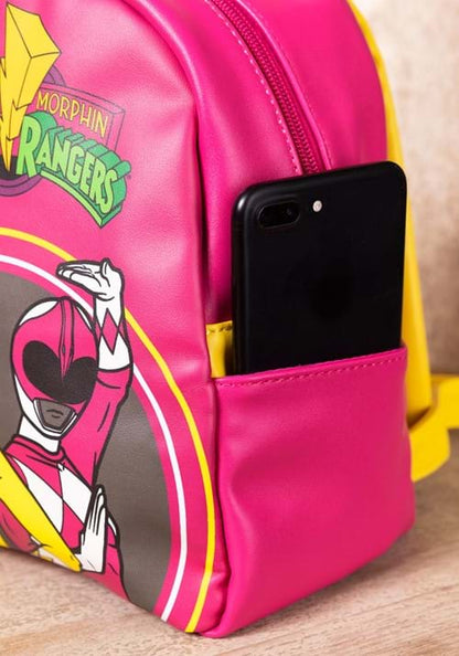 Power Rangers Pink & Yellow Mini Backpack - US 3010