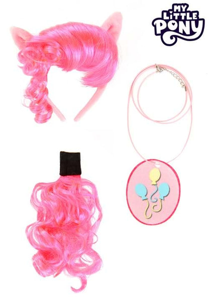 Pinkie Pie Headband Tail & Cutie Mark Costume Accessory Kit - US 1418