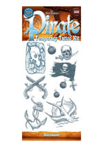 Temporary Pirate Buccaneer Tattoo Kit - US 3837
