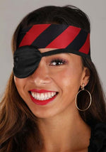 Pirate Costume Eye Patch and Earring Accessory Kit - US 2650