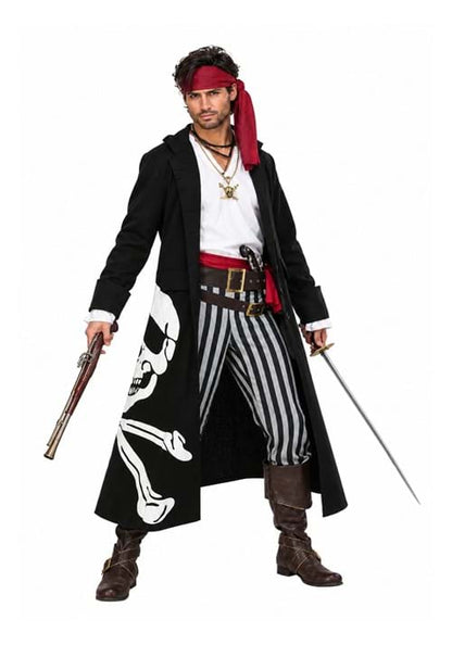 Flag Captain Pirate Men's Costume - US 3065