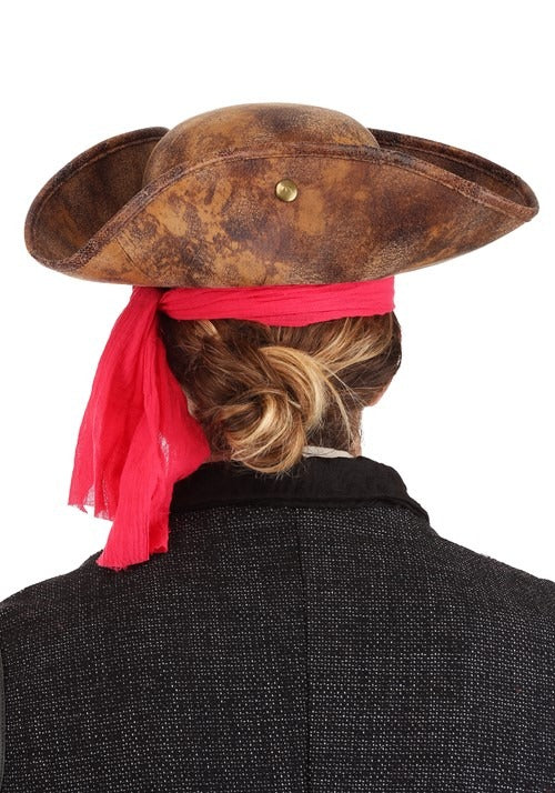 Pirate Costume Hat and Headscarf - US 5612