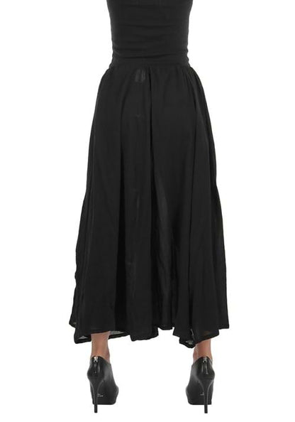 Pirate Black Parachute Skirt - US 9349