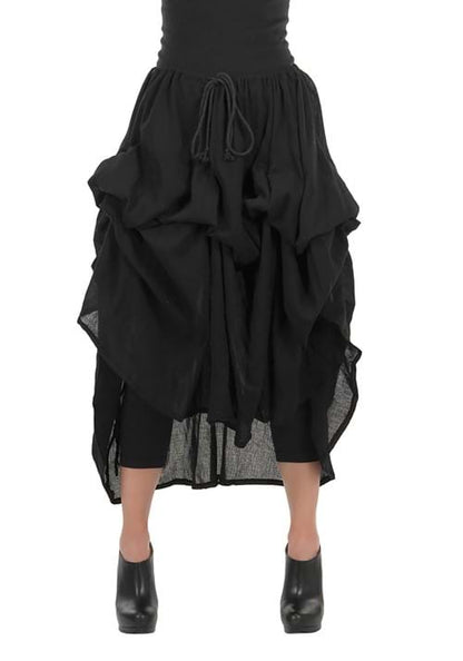 Pirate Black Parachute Skirt - US 9349