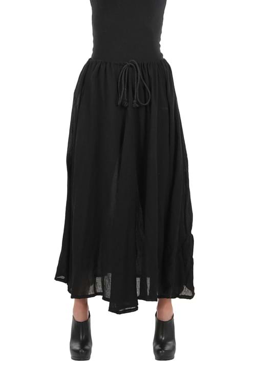 Pirate Black Parachute Skirt - US 9349