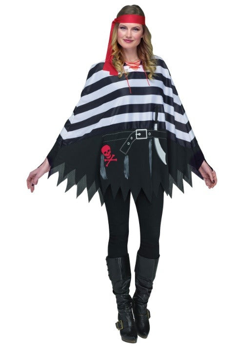 Pirate Poncho Costume - US 4129