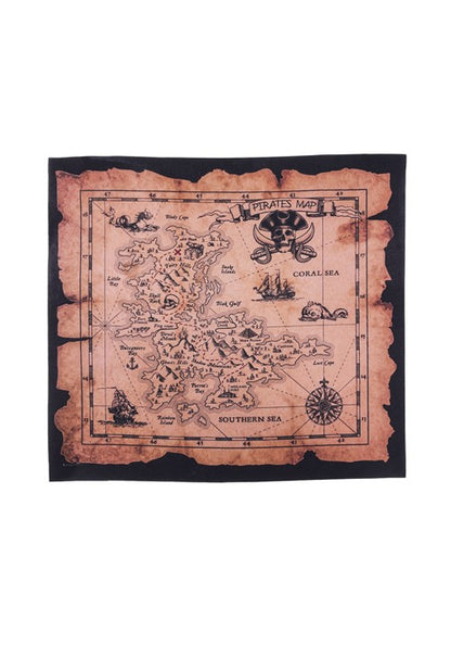 Pirate Treasure Map Accessory - US 3893