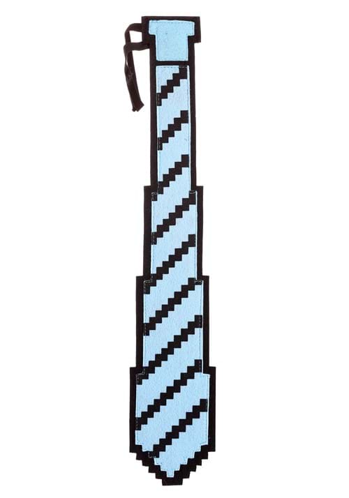 Pixel Gamer Necktie Blue/Black - US 5625