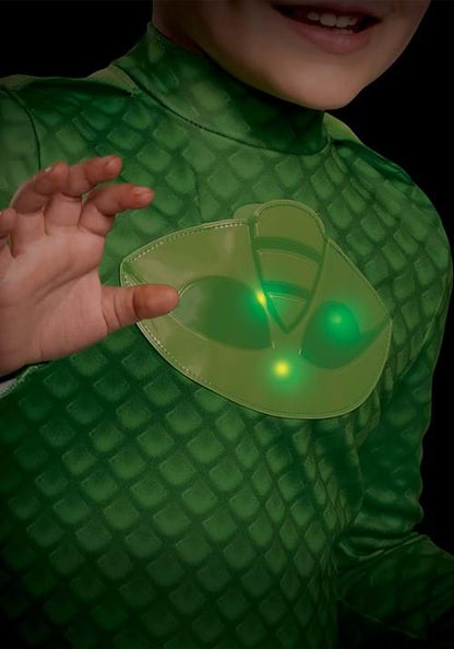 PJ Masks Kid's Gekko Deluxe Light Up Costume - US 7748