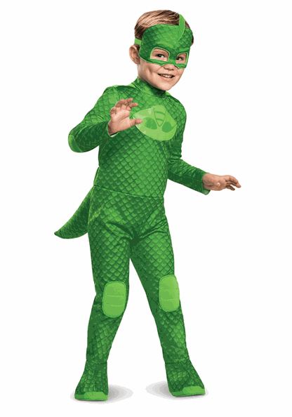 PJ Masks Kid's Gekko Deluxe Light Up Costume - US 7748