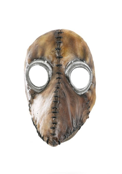 Plague Doctor Brown Mask for Adults - US 6044