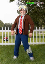 Plants VS Zombies Kid's Zombie Jumpsuit Costume - US 7374