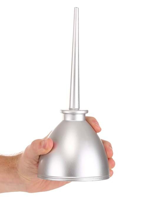 Silver Oil Can Costume Accessory - US 4387