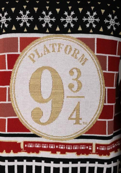 Platform 9 3/4 Harry Potter Christmas Sweater for Adults - US 2518