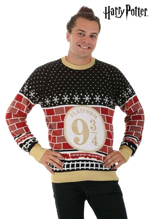 Platform 9 3/4 Harry Potter Christmas Sweater for Adults - US 2518