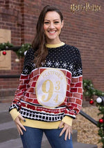 Platform 9 3/4 Harry Potter Christmas Sweater for Adults - US 2518