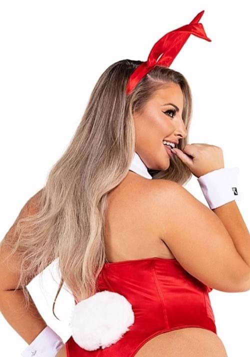 Women's Playboy Plus Size Red Bunny Costume - US 4655