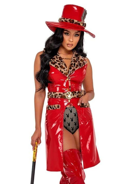 Women's Playboy High Roller Pimp Costume - US 9908