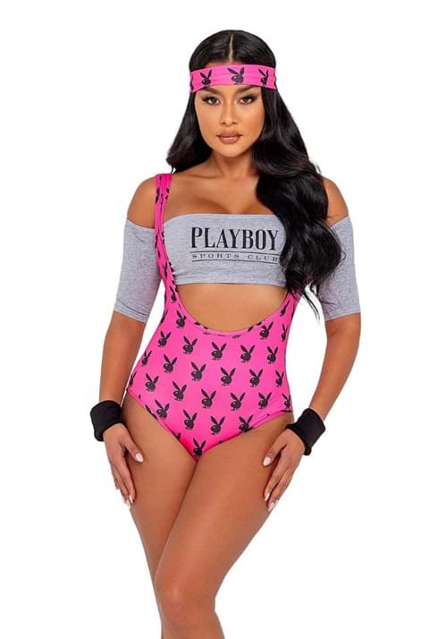 Women's Playboy Retro Physical Costume - US 8477
