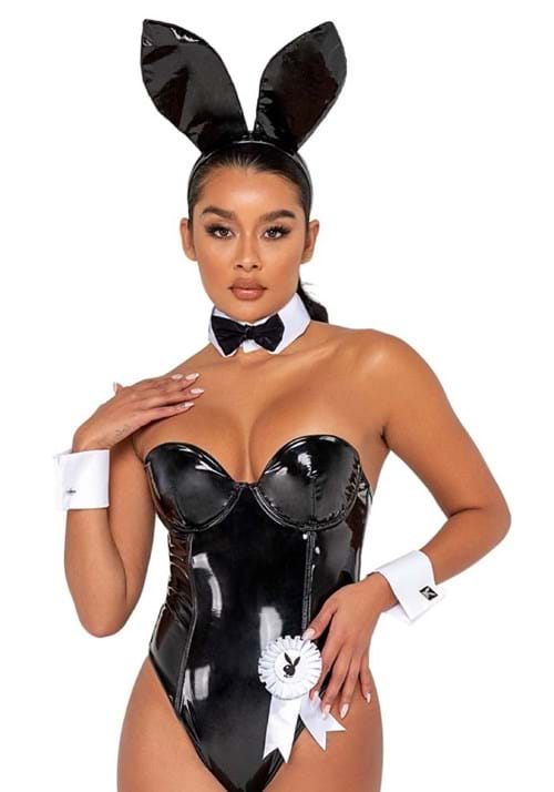 Playboy Seductress Bunny Costume for Women - US 4213
