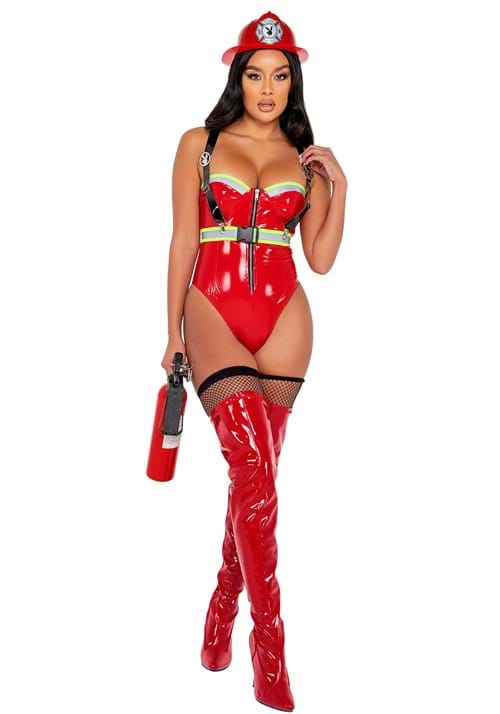 Women's Playboy Smokin' Hot Firegirl Costume - US 1946