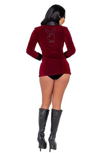 Playboy Women's Smoking Jacket Costume - US 2247