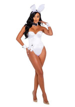 Women's Playboy White Bunny Costume - US 2108