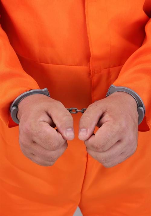 Plus Size Orange Prisoner Costume for Adults - US 0357